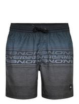 O'neill - O'neill Logo Stripe 16'' Swimshorts - Sportiniai maudymosi šortai - Juoda