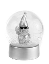 Winkee - Snekugle - Snow Globe Gnome Silver - Snow Globes - Sidabro