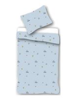 Fodbold - Bed Linen "By Mats" Football 100X140, 40X45 Cm - Patalynės komplektas - Mėlyna