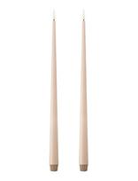 Ester & Erik - Led Taper Candle 40Cm 2-Pack - LED žvakė - Rožinė