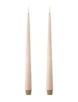 Ester & Erik - Led Taper Candle 30Cm 2-Pack - LED žvakė - Kreminė spalva