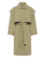 Soaked - Slrowena Trench Coat - Lietpaltis - Chaki spalva