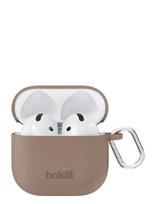 Holdit - Silicone Case Solid Airpods 4 - Ausinių dėklas - Ruda
