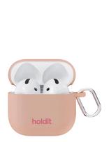 Holdit - Silicone Case Solid Airpods 4 - Ausinių dėklas - Rožinė