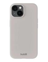 Holdit - Silicone Case Iphone 15 - Telefono dėklas - Pilka