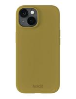 Holdit - Silicone Case Iphone 15 - Telefono dėklas - Chaki spalva
