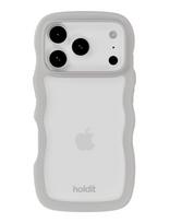 Holdit - Wavy Case Iphone 17 Pro - Telefono dėklas - Pilka