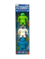 Ooly - Eraser - Astronaut 3 Pcs - Raštinės reikmenys - Žalia