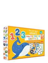 Auzou - My Little Magnet Case - First Numbers - Edukaciniai žaidimai - Marga / raštuota
