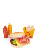 Mentari - Take-Out Burger Set - Žaislinis maistas - Smėlio