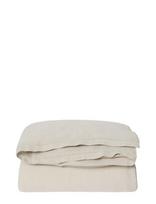 Garbo&Friends - Linen Hemstitched Linen Duvet Cover Single 150X210 Cm - Antklodžių užvalkalas - Smėlio