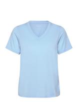 Calvin Klein Golf - Vada V-Neck Relaxed Tee - Sportiniai marškinėliai - Mėlyna