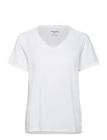 Calvin Klein Golf - Vada V-Neck Relaxed Tee - Sportiniai marškinėliai - Balta