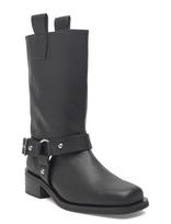 Ganni - Mid Shaft Biker Boot - Ilgaauliai batai - Juoda