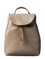 Calvin Klein - Emblem Aop Mini Backpack - Kuprinė - Smėlio