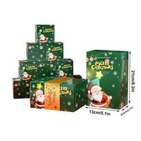 Christmas Money Pull Box Pop Design Funny Banknotes Dispenser Foldable Merry Christmas Money Box For Kids Adults Friends Family Others žalia