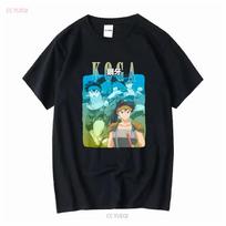 InuYasha Koga Collage Fit T Shirt Vintage Washed Unisex Breathable Soft Slightly Homme Comfortable Stylish Casual Stretched S įvairiaspalvis