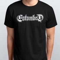 ENTOMBED 100% Cotton T-shirt Mens Tees Top Sizes S M L XL XXL Colours Black, White S įvairiaspalvis