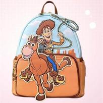 Disney Žaislų istorija Vudis ir Bulzė Grožis ir pabaisa Meri Katė Up Atsitiktinis kuprinė