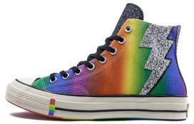 Chuck 70 Converse Hi 'Pride Shimmering Black Rainbow' 165713C 36