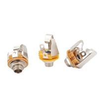 10Pcs/Set All Electric Guitar & Bass Guitar 6.5Mm Female Dual Channel Jack Socket Electric Guitar Input Jack Diy Accessories Onesize