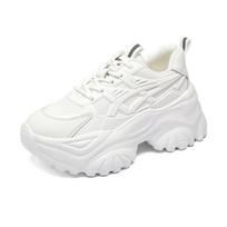 Dad shoes new spring and summer sub platform casual running light sports shoes 35 balta