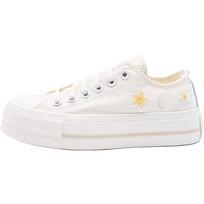 Converse All Star Lift Abrasion Resistant Low top Skateboard Shoes Women's White A16580C 35