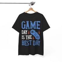 Game day is the best day T-shirt Tops Tees Unisex | Gaming Tee for Players | Game Graphic Shirt M