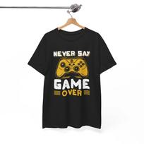Game Over Retro T-shirt Tops Tees Unisex | Funny Gamer Tee | Video Game Inspired Shirt 2XL