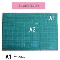 Junesix A1 Cutting Mat - Handmade Model & Rubber Stamp Carving Pad Green A1 Cutting Mat #1 (Same Pattern Both Sides) blue