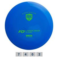 Diskgolfo diskas Discmania Fairway Driver S-Line FD1, mėlynas