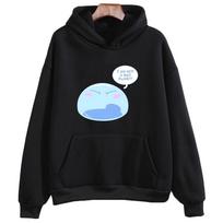 Rimuru Tempest Tas Laikas, Kai Aš Atsikūriau Kaip Gleivė Hoodies Wo Unisex Atsitiktinis Ilgomis Rankovėmis Megztinis Anime Grafinis Spaudinys Palaidinės L