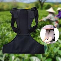 Comfortable Umbrella Holder on Shoulder Strap for Sun Protection For 45to60kg People black