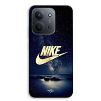 Case For Xiaomi Redmi 15C 5g Nike golden logo starry night Maniacase juoda