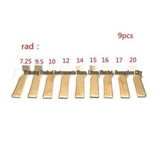 Electric & Acoustic Guitar Neck Inlay & Fret Press Tool Set Gold Alloy Sheet