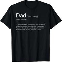 Vyriški marškinėliai „Tėčio juokai įkeliami“ Juokinga dovana Tėvo dienai Marškinėliai T-Shirt S juoda