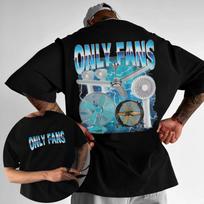 Juokingas Only Fan Memas Marškinėliai Vyriški Vasariniai Laisvalaikio Medvilniniai Trumpomis Rankovėmis Marškinėliai Hiphop Retro Apvalia Kaklo Apranga Aukštos Kokybės Viršus L