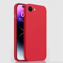 Hot sales Liquid Silicone Case For iPhone 16E 16 Pro Max 16 Full For iPhone 16 16Pro 6 7 8 Plus SE2020 colorful Protection Cover For iphone 6 6s raudona