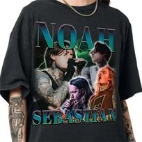 Y2k Hip Hop Tops 2026 Noah Sebastian Graphic Tee Bad OUnisexs Shirt Music Tour Print T Shirts Casual Loose Cotton Streetwear Unisex 2XL