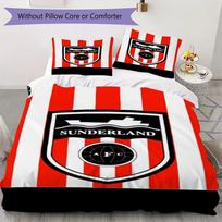 Sunderland Rašto Lovatiesės Antklodės Užvalkalas Pagalvės Užvalkalas Namų Dekoras Gimtadienio Dovana (1 * antklodės užvalkalas + 2 * pagalvės užvalkalai be šerdies)90 135x200cm