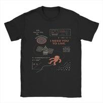 2026 Summer Project Hail Mary Andy Weir Book T Shirt Cotton Tops Novelty Short Sleeve Round Collar Tee Shirt Graphic TShirt S