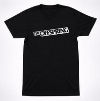 The Offspring Skull-O Logo Punk Rock T-Shirt Classic 90s SoCal Band Tee S įvairiaspalvis