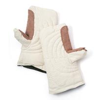1Pair Canvas Anti-scalding Mittens Essential Gear For Safe Pottery Making And Kiln Operations Heat-resist Cotton Kiln Gloves