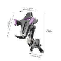 Car Phone Holder Mount Vent Clip Non-Slip Y-Shape Stand Vent Phone Mount For Family Friends Women Automotive Vehicle Indoor