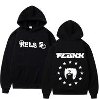 Rapper RELS B A New Star World 2026 Tour Graphics Hoodie Men Women Fashion Pullover Long Sleeves Perfect for Commute & Loungewear 4XL