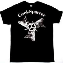 Cock Sparrer Du Beždžionės Juodi Marškinėliai Oi Punk Grupės Marškinėliai S įvairiaspalvis