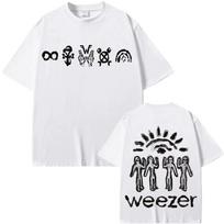 Weezer 2026 New Albums Pre-Release T-shirt Cotton Band Tour Graphic Print Tees Fashion Trendy Tee Men Women Vintage Top 4XL