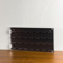 Guitar Pick Display Case Dustproof Acrylic Plectrum Holder Clear View Collection Box 28 PC