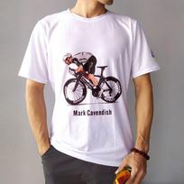Pure Cotton Coat Tour De France Cycling Team Rider T-shirt Personality Cycling Clothes T-shirt Fabric Men's and Women's Blouse S įvairiaspalvis