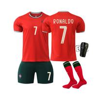 (#7 RONALDO) 25-26 Portugal home Football Jersey for Kids and Adults 16#